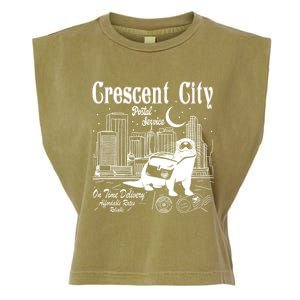 Crescent City Postal Service Messenger Otter Crescent City Garment-Dyed Women's Muscle Tee