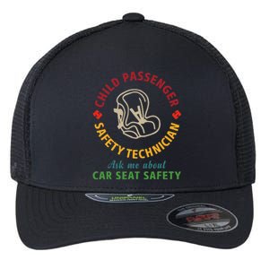 Cpst Child Passenger Safety Technician Car Seat Safety Flexfit Unipanel Trucker Cap