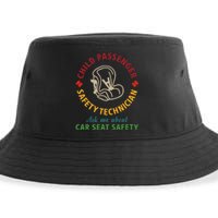 Cpst Child Passenger Safety Technician Car Seat Safety Sustainable Bucket Hat