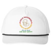 Cpst Child Passenger Safety Technician Car Seat Safety Snapback Five-Panel Rope Hat