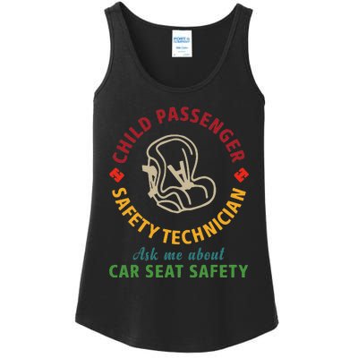 Cpst Child Passenger Safety Technician Car Seat Safety Ladies Essential Tank