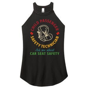 Cpst Child Passenger Safety Technician Car Seat Safety Women’s Perfect Tri Rocker Tank