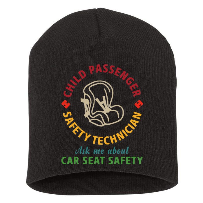 Cpst Child Passenger Safety Technician Car Seat Safety Short Acrylic Beanie