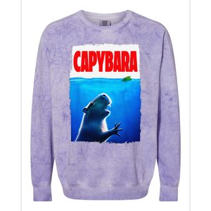 Classic Capybara Paws Lover Animals Outfits Capybaras Kawai Colorblast Crewneck Sweatshirt