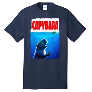 Classic Capybara Paws Lover Animals Outfits Capybaras Kawai Tall T-Shirt