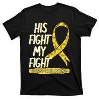 Childhood Cancer Pediatricians Ribbon Parents Mom Dad Gift T-Shirt