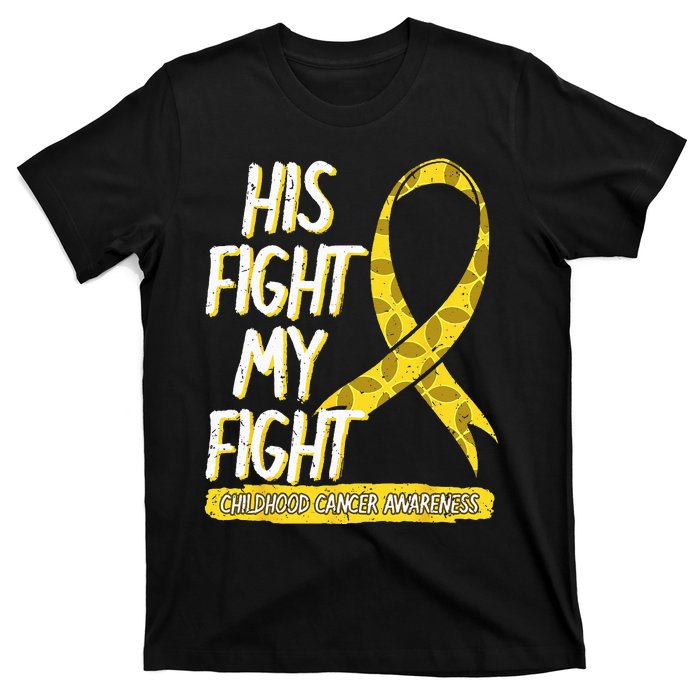 Childhood Cancer Pediatricians Ribbon Parents Mom Dad Gift T-Shirt