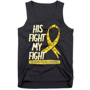 Childhood Cancer Pediatricians Ribbon Parents Mom Dad Gift Tank Top