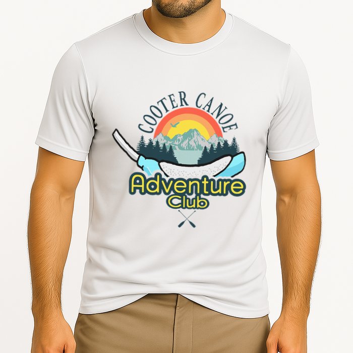 Cooter Canoe Purewick Funny Nursing Icu Ed Er Med Surg Nurse Cooling Performance Crew T-Shirt