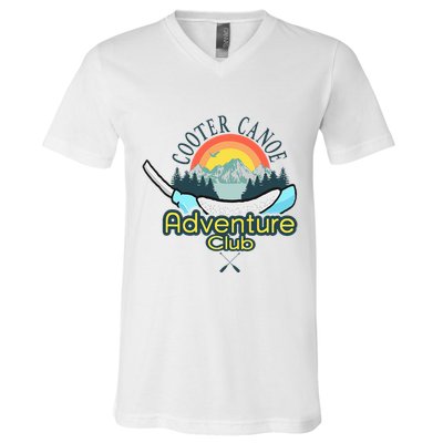 Cooter Canoe Purewick Funny Nursing Icu Ed Er Med Surg Nurse V-Neck T-Shirt