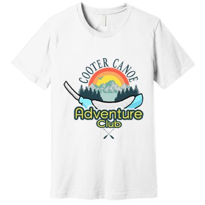 Cooter Canoe Purewick Funny Nursing Icu Ed Er Med Surg Nurse Premium T-Shirt