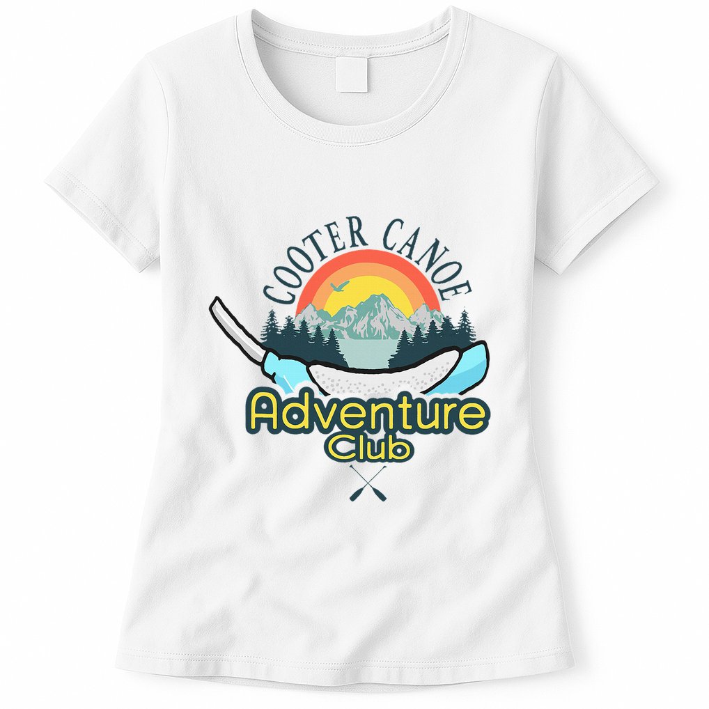 Cooter Canoe Purewick Funny Nursing Icu Ed Er Med Surg Nurse Womens T-Shirt