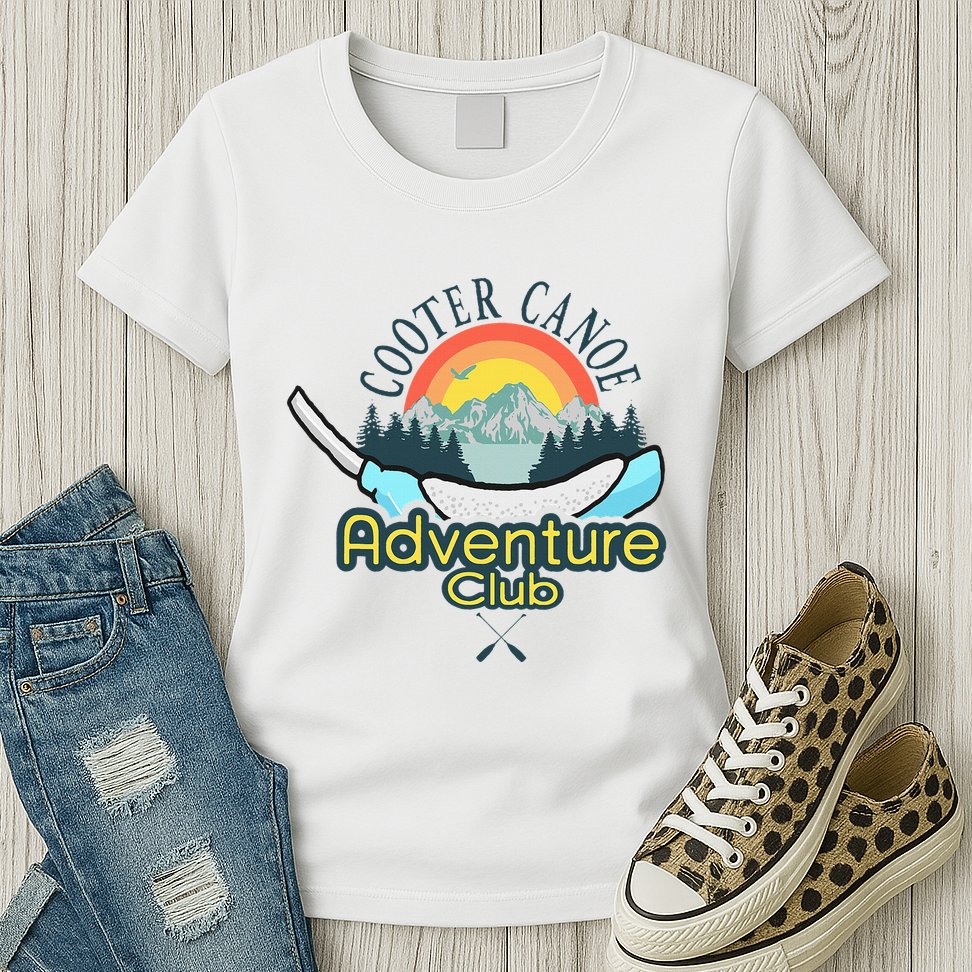 Cooter Canoe Purewick Funny Nursing Icu Ed Er Med Surg Nurse Womens T-Shirt