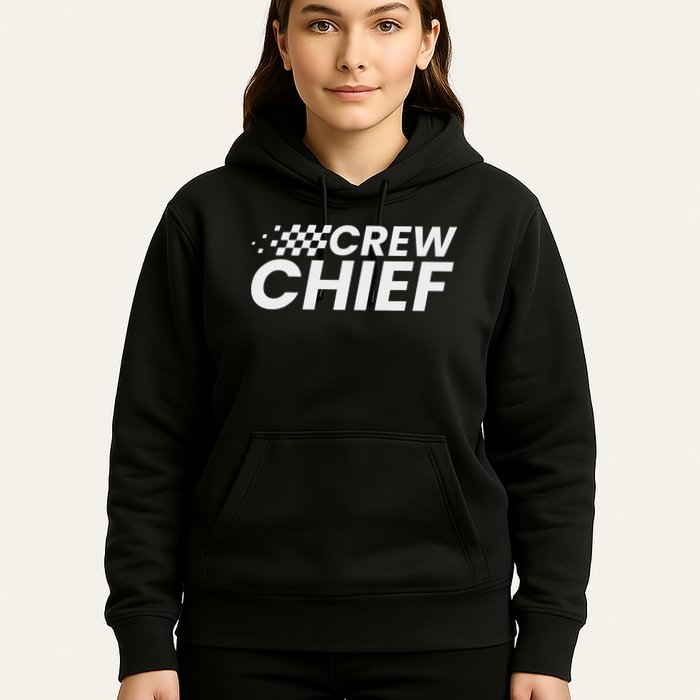 Crew Chief Pit Crew Racing Team Racer Car Hoodie