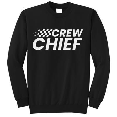 Crew Chief Pit Crew Racing Team Racer Car Sweatshirt