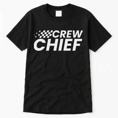 Crew Chief Pit Crew Racing Team Racer Car Tall T-Shirt