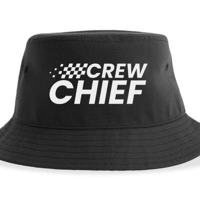 Crew Chief Pit Crew Racing Team Racer Car Sustainable Bucket Hat