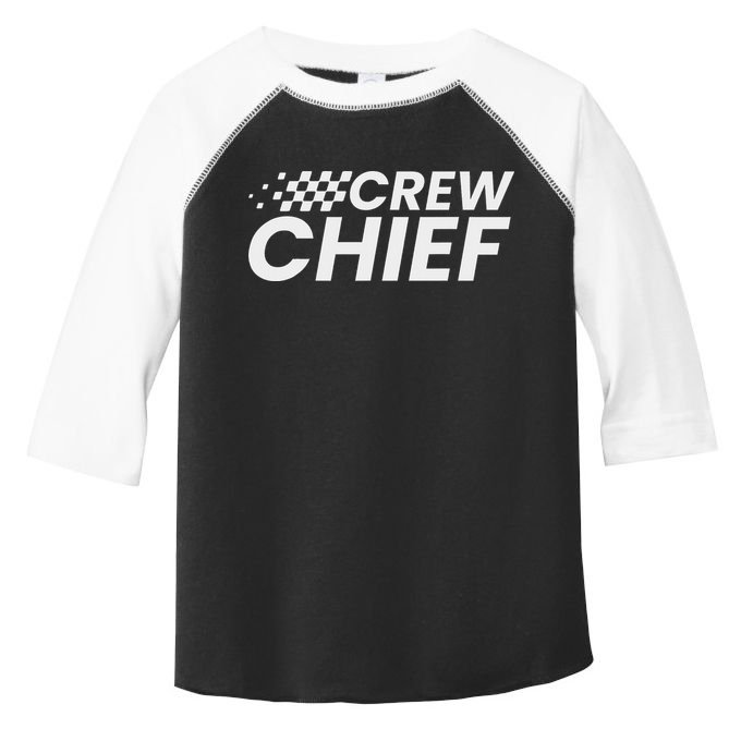 Crew Chief Pit Crew Racing Team Racer Car Toddler Fine Jersey T-Shirt