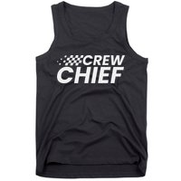 Crew Chief Pit Crew Racing Team Racer Car Tank Top
