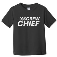 Crew Chief Pit Crew Racing Team Racer Car Toddler T-Shirt
