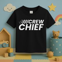 Crew Chief Pit Crew Racing Team Racer Car Toddler T-Shirt
