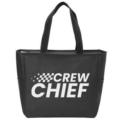 Crew Chief Pit Crew Racing Team Racer Car Zip Tote Bag
