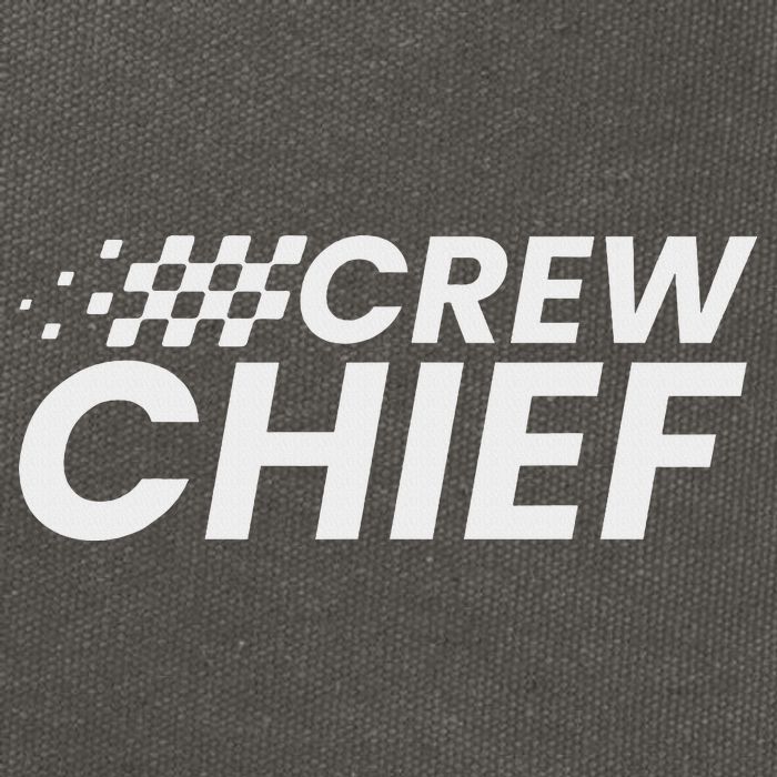 Crew Chief Pit Crew Racing Team Racer Car Cotton Canvas Backpack