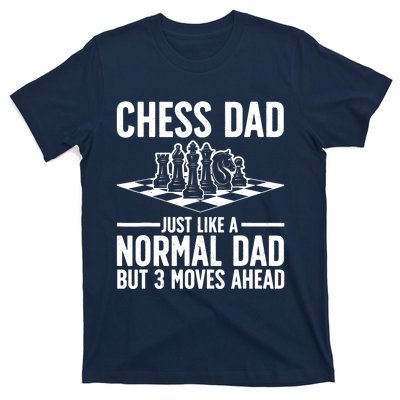 Cool Chess Player Art For Dad Knight Chess Lovers Pieces T-Shirt