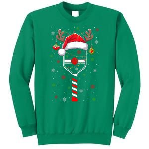 Cute Christmas Pickleball Player Reindeer Holiday Xmas 2024 Gift Sweatshirt