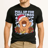Christmas Capybara Pull Up Performance Shirt