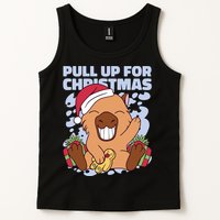 Christmas Capybara Pull Up Tank Top