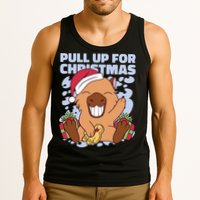 Christmas Capybara Pull Up Tank Top