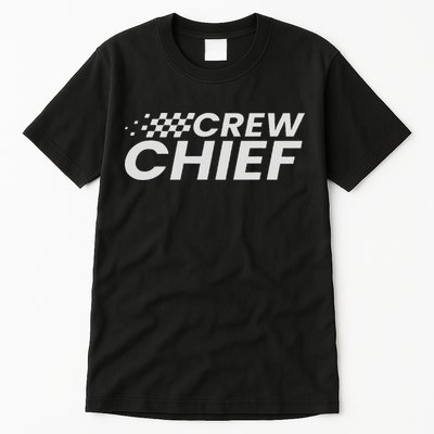Crew Chief Pit Crew Racing Team Racer Car Tall T-Shirt
