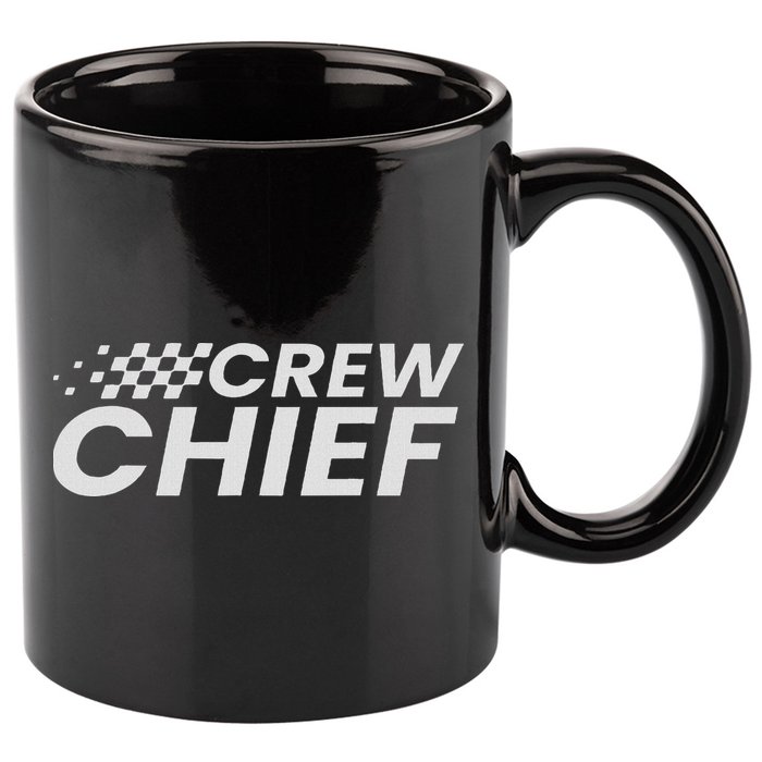 Crew Chief Pit Crew Racing Team Racer Car 11oz C Handle Ceramic Mug