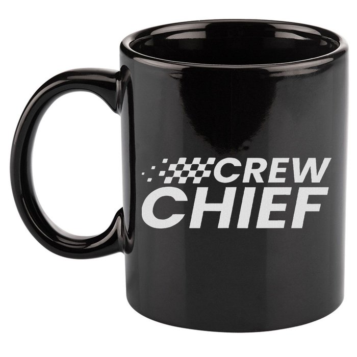Crew Chief Pit Crew Racing Team Racer Car 11oz C Handle Ceramic Mug