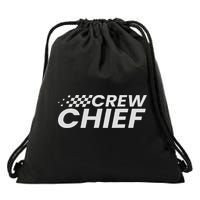 Crew Chief Pit Crew Racing Team Racer Car Drawstring Bag