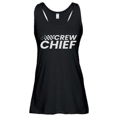 Crew Chief Pit Crew Racing Team Racer Car Ladies Essential Flowy Tank