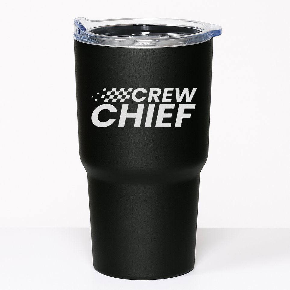 Crew Chief Pit Crew Racing Team Racer Car Tumbler