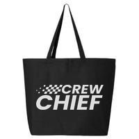 Crew Chief Pit Crew Racing Team Racer Car 25L Jumbo Tote