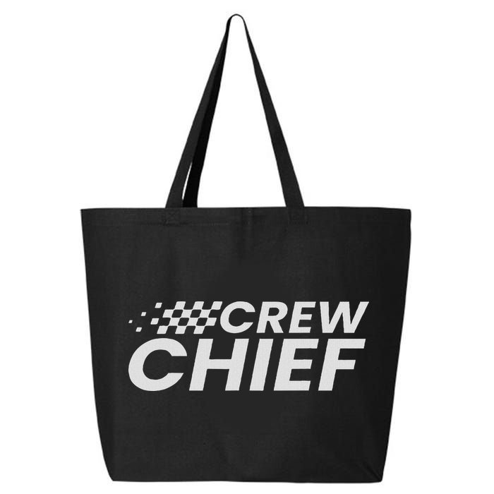 Crew Chief Pit Crew Racing Team Racer Car 25L Jumbo Tote