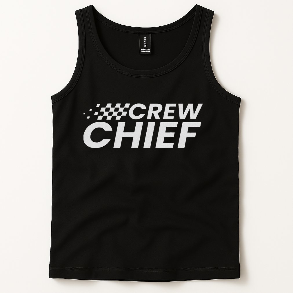 Crew Chief Pit Crew Racing Team Racer Car Tank Top
