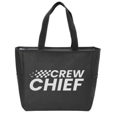 Crew Chief Pit Crew Racing Team Racer Car Zip Tote Bag