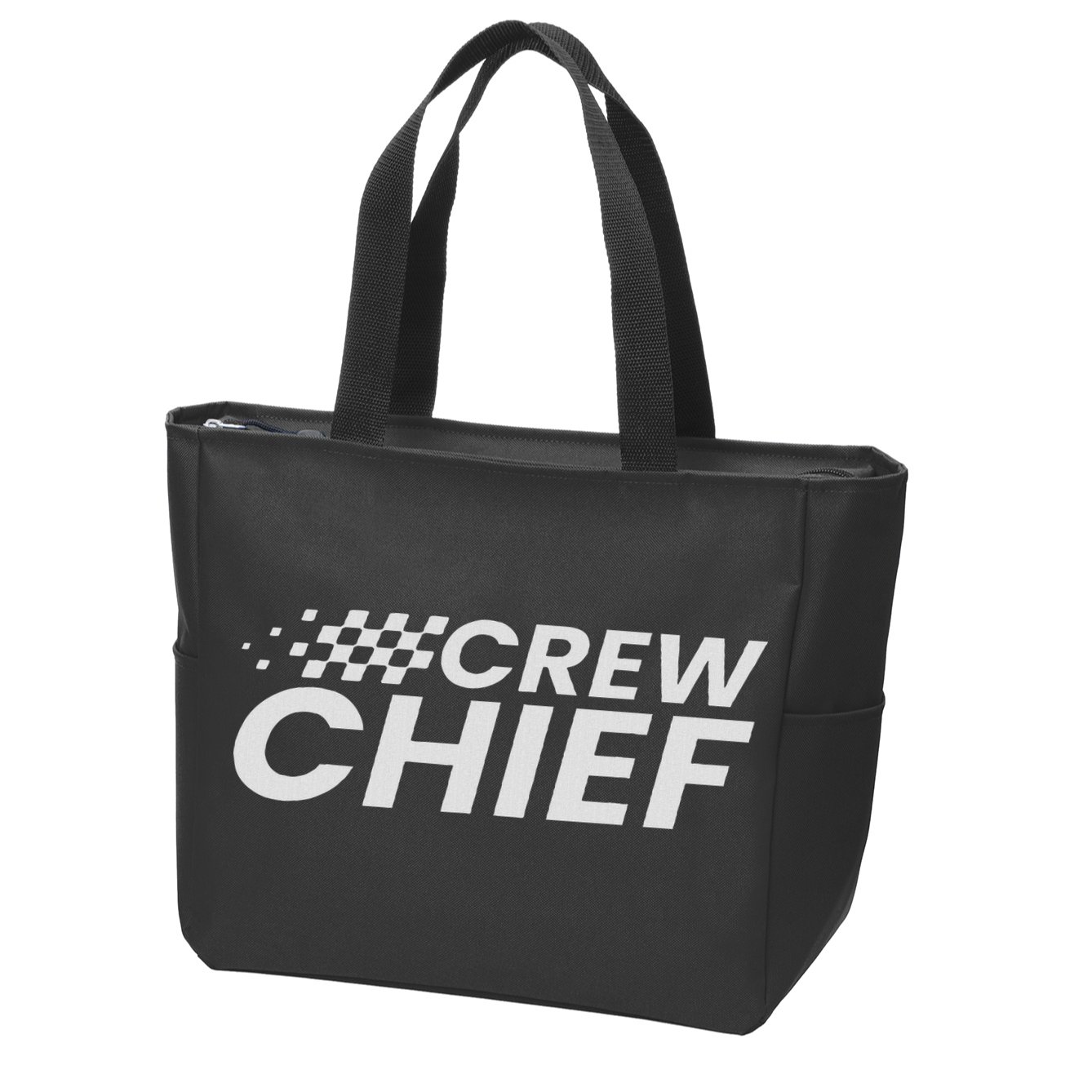 Crew Chief Pit Crew Racing Team Racer Car Zip Tote Bag