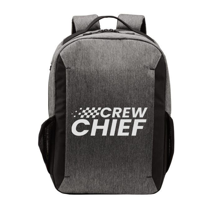 Crew Chief Pit Crew Racing Team Racer Car Vector Backpack