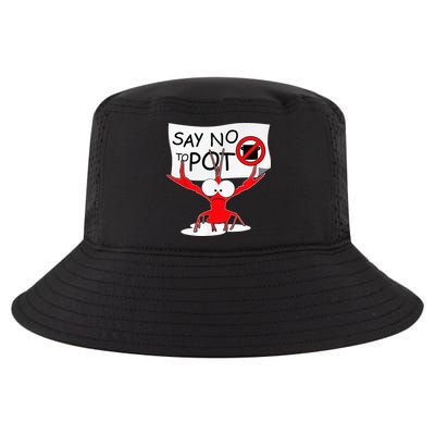 CFunny Crawfish Pun Say No To Pot Lobster Festival Cool Comfort Performance Bucket Hat