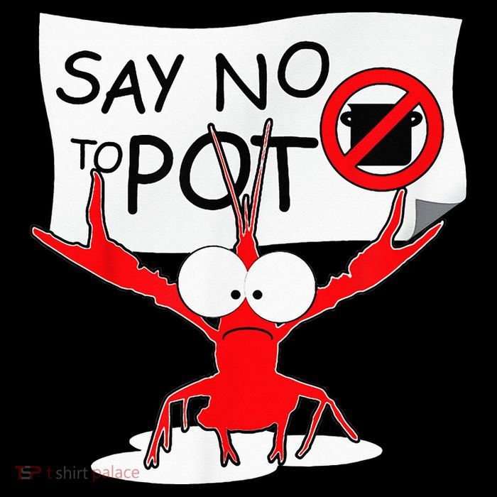 CFunny Crawfish Pun Say No To Pot Lobster Festival Pom Pom 12in Knit Beanie