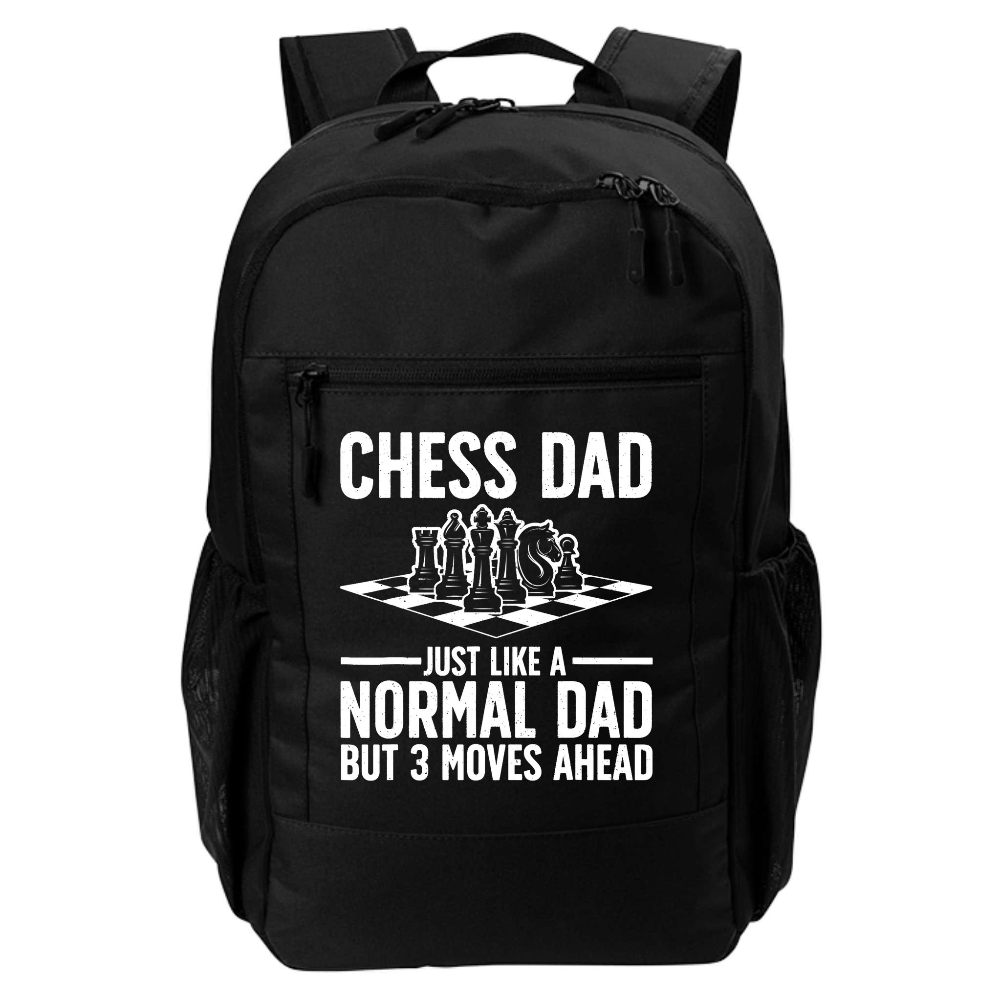 Cool Chess Player Art For Dad Knight Chess Lovers Pieces Backpack