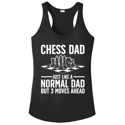 Cool Chess Player Art For Dad Knight Chess Lovers Pieces Ladies PosiCharge Competitor Racerback Tank