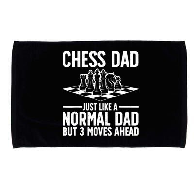 Cool Chess Player Art For Dad Knight Chess Lovers Pieces Microfiber Hand Towel