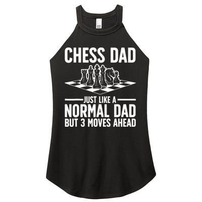 Cool Chess Player Art For Dad Knight Chess Lovers Pieces Women's Perfect Tri Rocker Tank